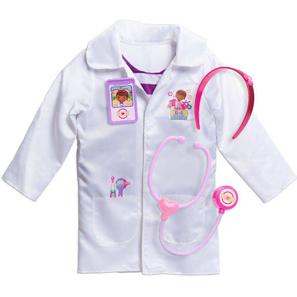 Doc McStuffins Leikkisairaalan Lääkärin Pukeutumissetti