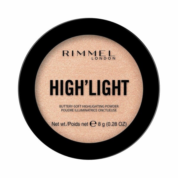 Brunt kompakt pudder High'Light Rimmel London 99350066694 Nº 002 Candleit 8 g