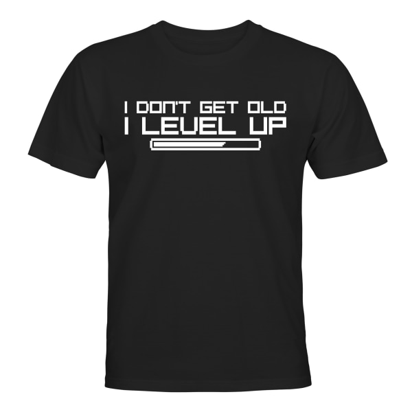 I Level Up - T-PAITA - MIESTEN Svart - M