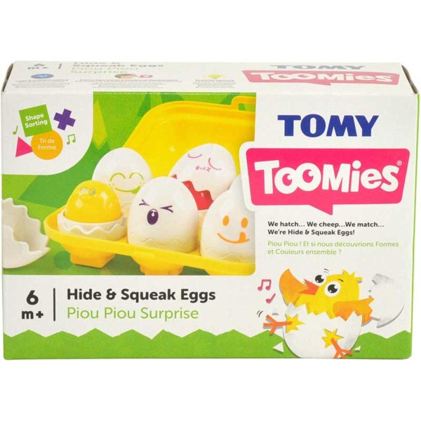 TOOMIES HIDE N SQUEAK EGGS