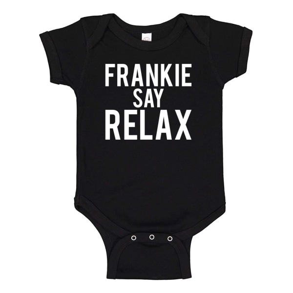 Frankie Say Relax - Baby Body svart Svart - 24 månader