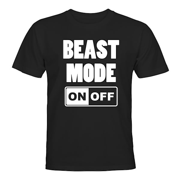 Beast Mode - T-SHIRT - MÆND Svart - M