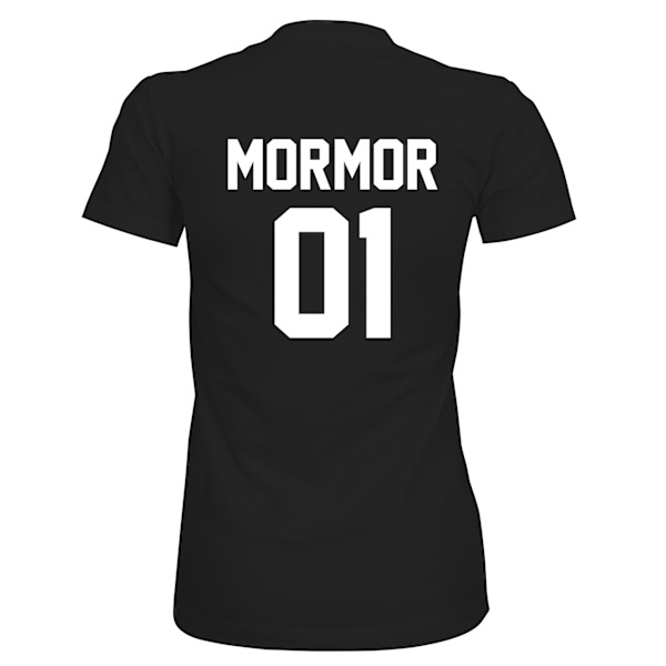 Mormor 01 - T-SHIRT - DAM Svart - M