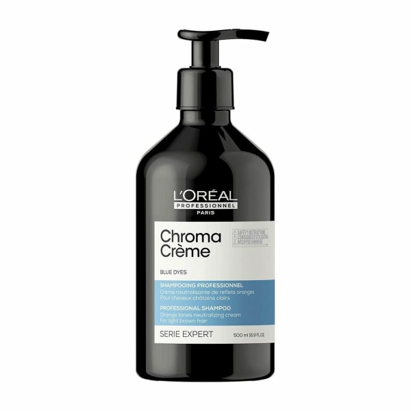 Shampoo, der neutraliserer farven L'Oreal Professionnel Paris Chroma Crème Blue (500 ml)