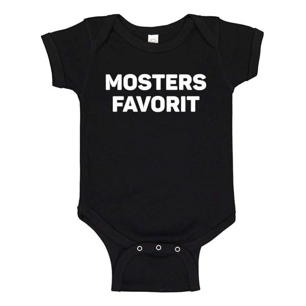 Mosters Favorit - Baby Body svart Svart - 18 månader