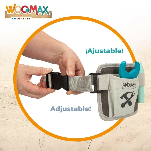 Lekeverktøy Woomax 12 deler 31 x 14 x 2,5 cm (6 tall)