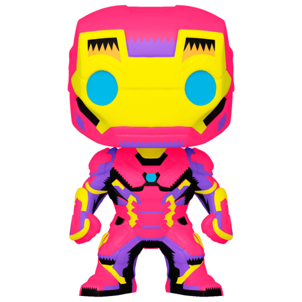 POP-figur Marvel Black Light Iron Man
