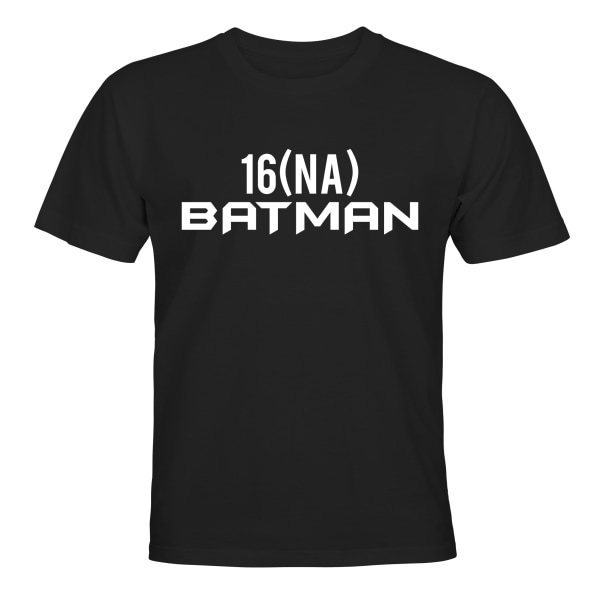 16 Na Batman - T-PAITA - LAPSET musta Svart - 118 / 128