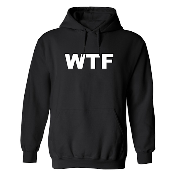 WTF - Hettegenser / Genser - HERRE Svart - 4XL