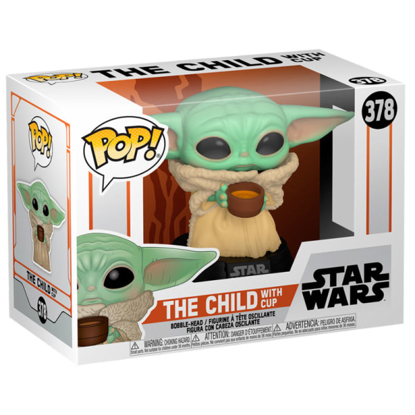 POP-figur Star Wars Mandalorian The Child with Cup