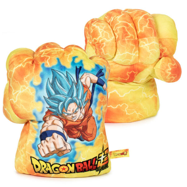 Dragon Ball Super Goku SSGSS Handske plyslegetøj 25 cm