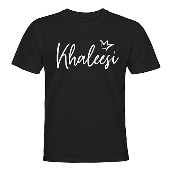 Game Of Thrones Khaleesi - T-SHIRT - UNISEX Svart - 5XL