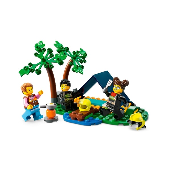 Playset Lego 60412 4x4 paloauto pelastusveneellä