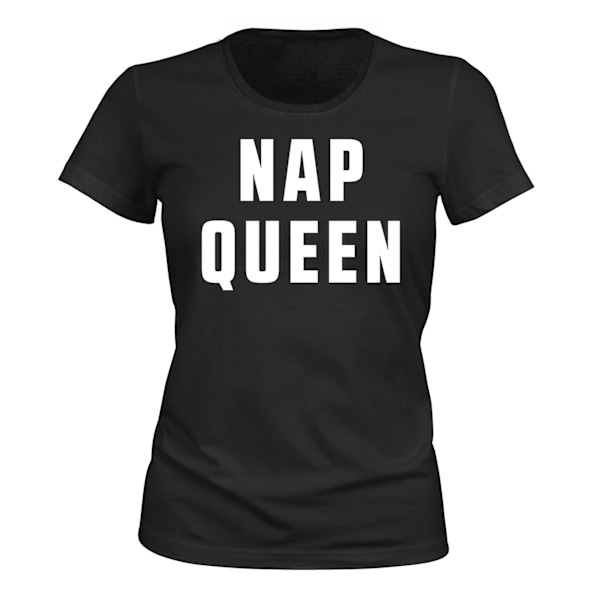Nap Queen - T-SHIRT - DAME sort XS