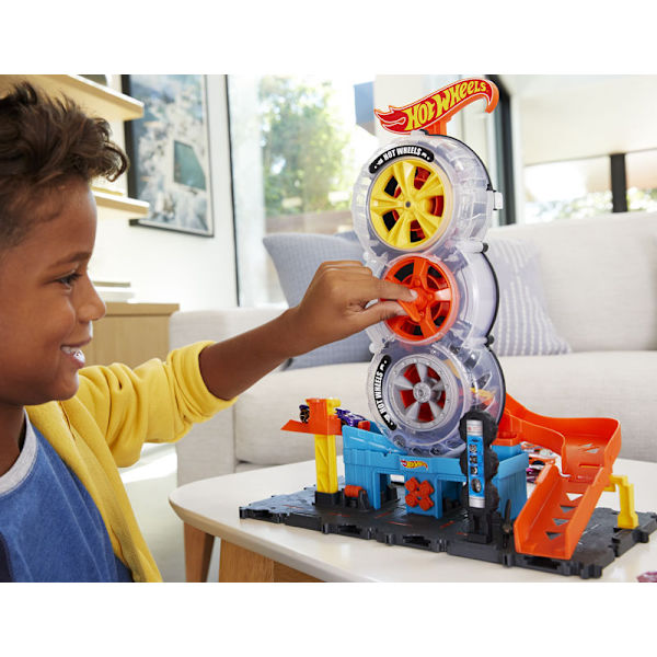 Hot Wheels City Super Twist Tire Shop 69d3 Fyndiq