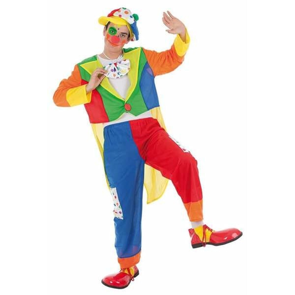 Maskerade kostume voksne Tino Clown M/L (4 dele)