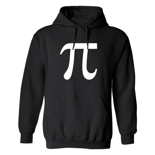 Pi - Hoodie / Tröja - HERR Svart - 5XL