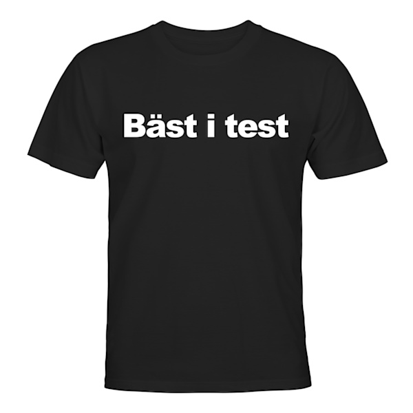 Best i test - T-SHIRT - UNISEX Svart - XL