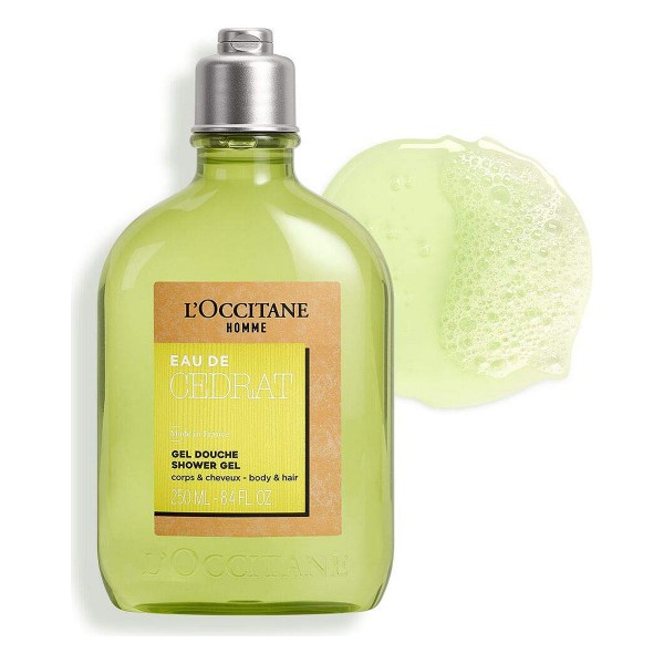 Brusesæbe L'Occitane En Provence Homme Lavendel Paprika Muskatnød 250 ml