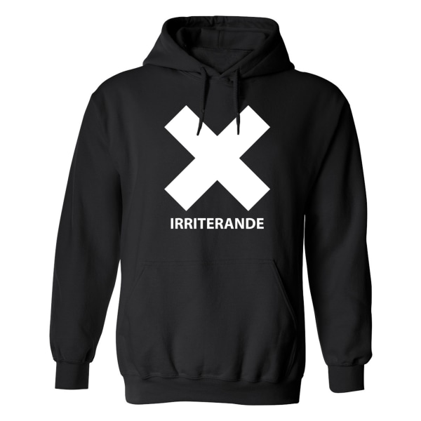 Irriterande - Hoodie / Tröja - UNISEX Svart - S