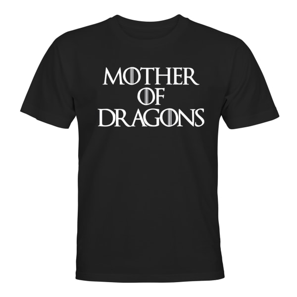 Mother of Dragons - T-PAITA - UNISEX Svart - L