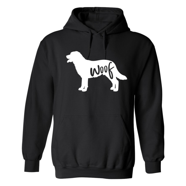 Dog Woof - Hettegenser / Genser - UNISEX Svart - 5XL