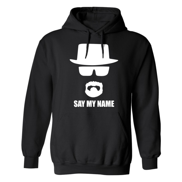 Say My Name - Hættetrøje / Sweater - MÆND Svart - M