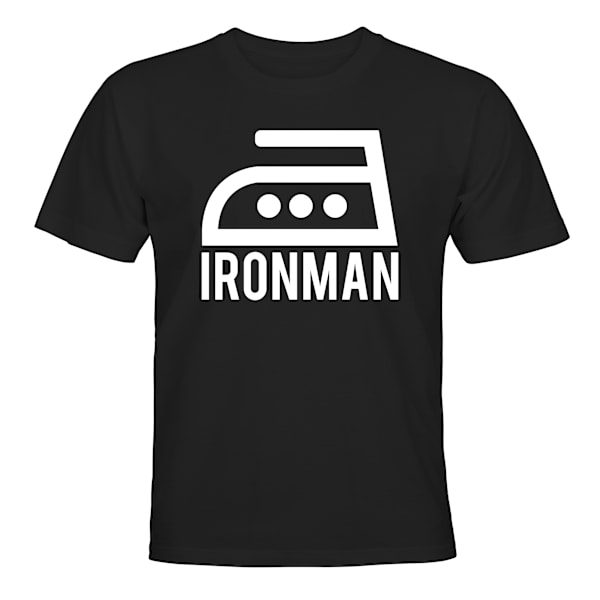 Ironman - T-PAITA - LAPSET musta Svart - 118 / 128