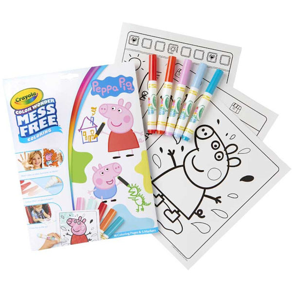 CRAYOLA COLOUR WONDER PEPPA PIG