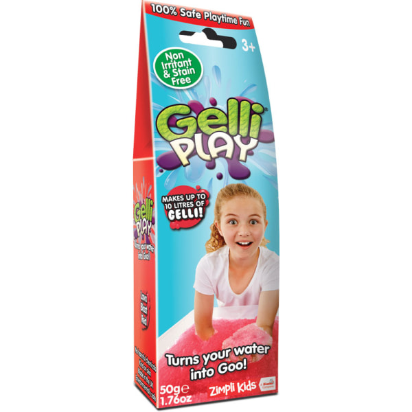 GELLI PLAY - MIXED COLOURS - 50G - GREEN AND RED