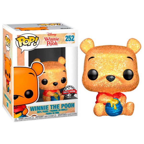 POP figure Disney Winnie the Pooh Seated Pooh Glitter Exclusive