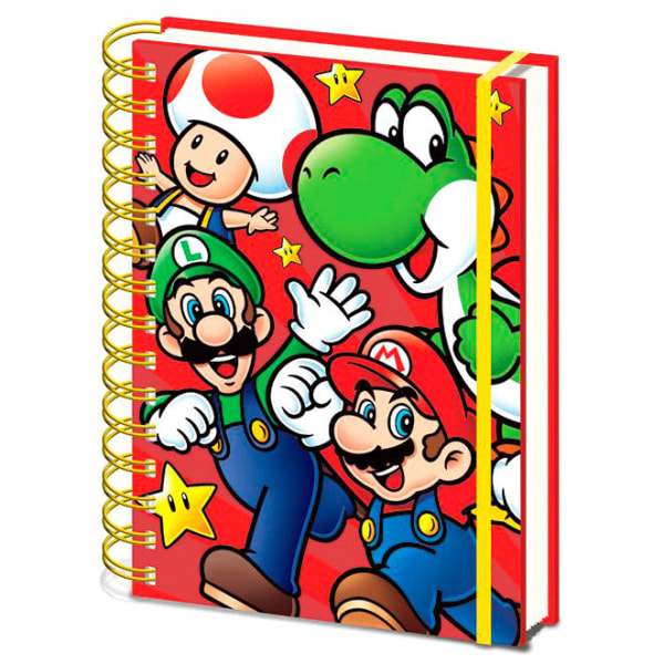 Nintendo Super Mario Bros A5 notesbog