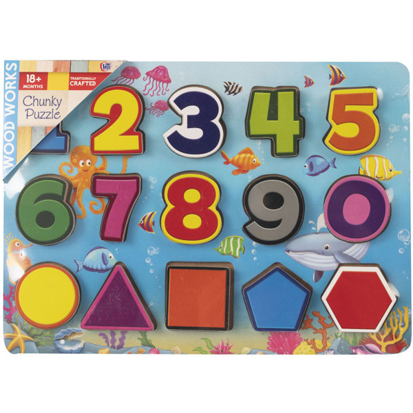 NUMBERS CHUNKY PUZZLE