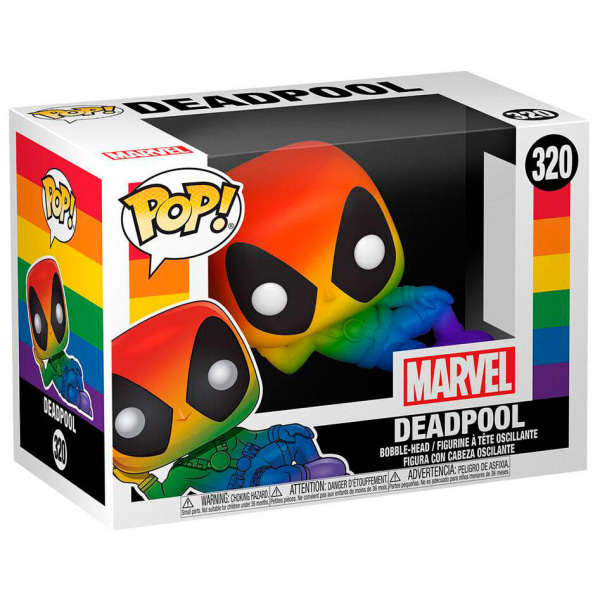 POP figure Pride Deadpool Rainbow