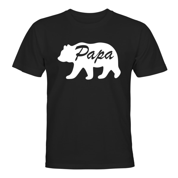 Papa Bear - T-PAITA - UNISEX Svart - 2XL