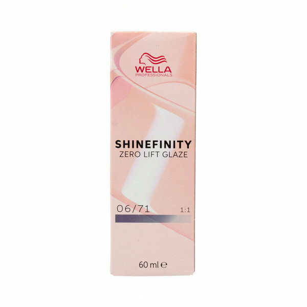 Permanent hårfäg Wella Shinefinity Nº 06/71 (60 ml)