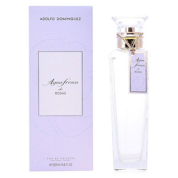 Parfume Kvinder Agua Fresca de Rosas Adolfo Dominguez EDT 200 ml