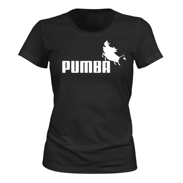 Pumba - T-SHIRT - DAM svart XXL