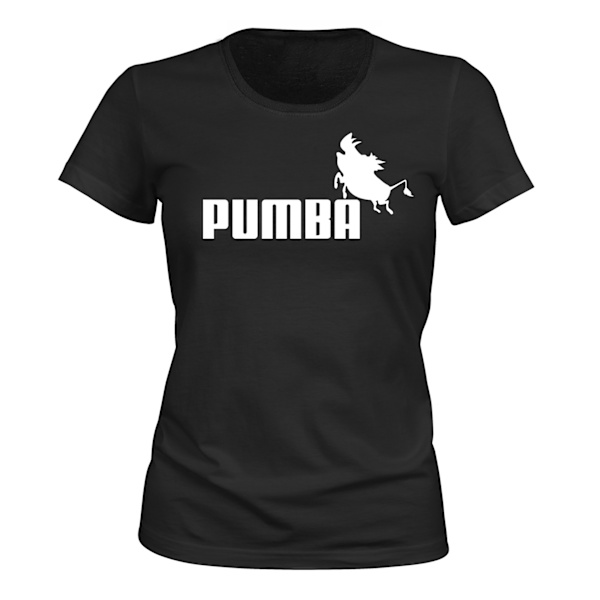 Pumba - T-SHIRT - DAME sort XL