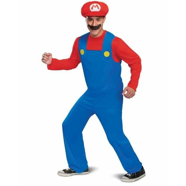 Maskeraddräkt vuxna Super Mario Lux 3 Delar