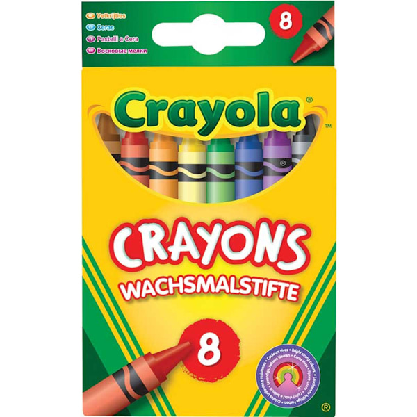 CRAYOLA 8 CRAYONS