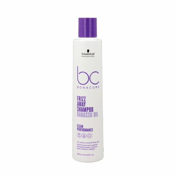 Antifrizz shampoo Schwarzkopf BC Frizz Away Micellärt (250 ml)