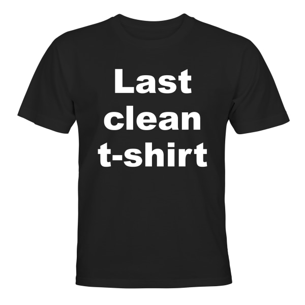 Last Clean Tshirt - T-SHIRT - BARN svart Svart - 106 / 116