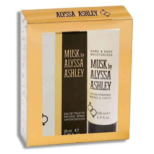 Parfymset Damer Alyssa Ashley Musk EDT 2 Delar