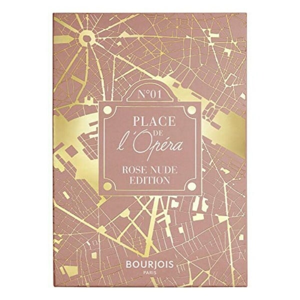 Luomiväripaletti Palette Yeux Bourjois 4-in-1 02-rue du café-chocolat nude edition