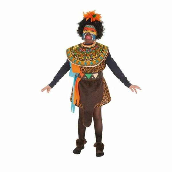 Maskerade kostume til børn Afrika (5 stk) 11-13 år