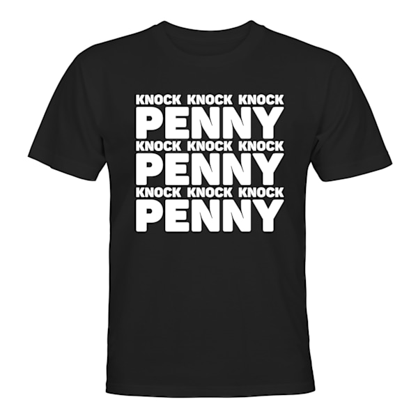 Knock Knock Knock Penny - T-PAITA - UNISEX Svart - M