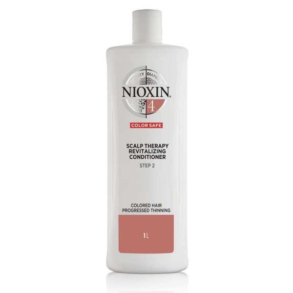 Elvyttävä hoitoaine Nioxin Systema 4 Värilliset hiukset (1 L)