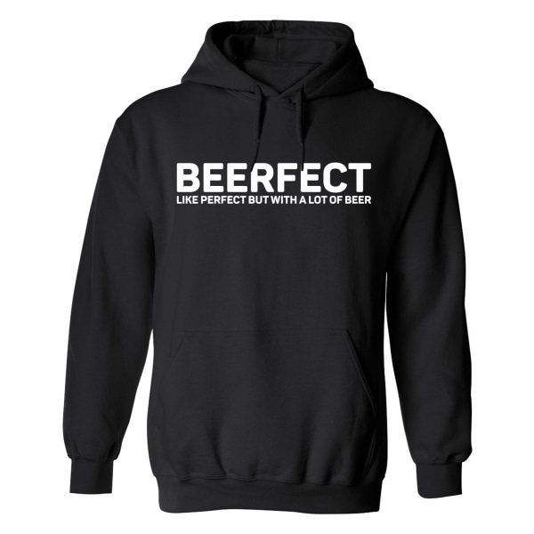 Beerfect - Hoodie / Tröja - HERR Svart - S