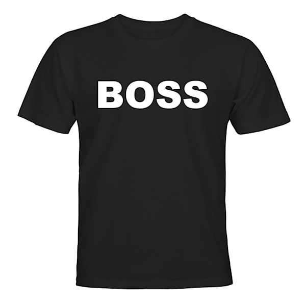 Boss - T-PAITA - LAPSET musta Svart - 118 / 128